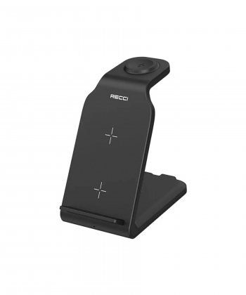 شارژر بی سیم رومیزی مغناطیسی 15 وات رسی Recci RCW-16 4 in 1 magnetic wireless charging
