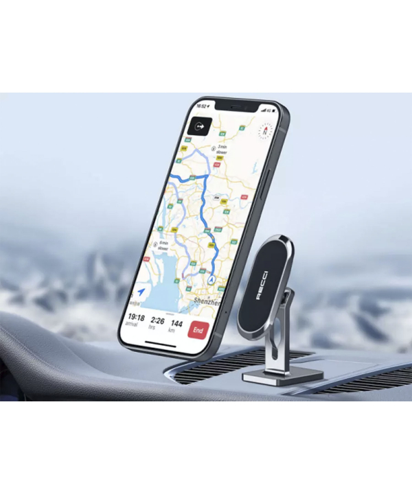 هولدر موبایل داخل خودرو مغناطیسی رسی Recci Magnetic Carholder RHO-C20