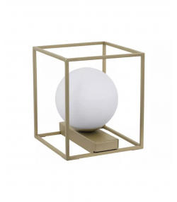 چراغ رومیزی شیائومی label EGLO gold cube atmosphere table lamp 97794C
