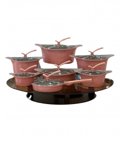 سرویس قابلمه 16 پارچه طرح کره ایC ام جی اس MGS کد 4219