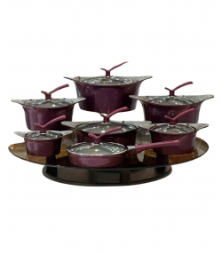 سرویس قابلمه 16 پارچه طرح کره ایC ام جی اس MGS کد 4219