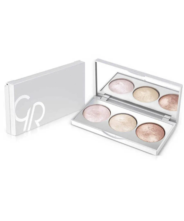 پالت هایلایتر گلدن رز Golden Rose مدل Strobing Highlighter