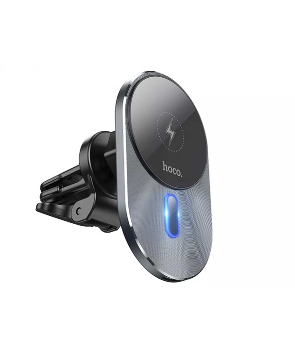 نگهدارنده مغناطیسی و شارژر وایرلس خودرو هوکو HOCO Magic magnetic wireless fast charging car holder CA91