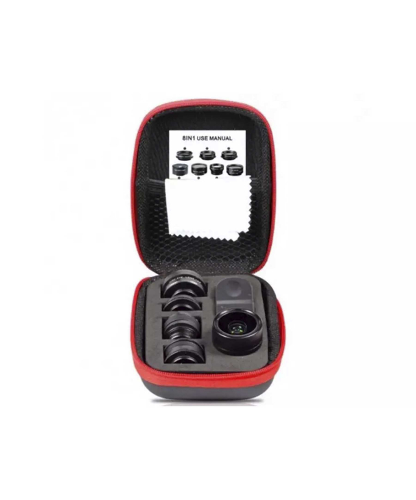 کیت لنز موبایل ایبولو Iboolo 8-in-1 Mobile Lens Kit