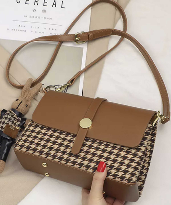 کیف دوشی و کراس بادی زنانه IOS/Aiguoshi Viney bag 2023 new crossbody versatile women's bag 5945