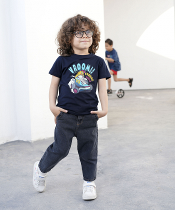 تیشرت آستین کوتاه پسرانه ملورینا مدل 8221