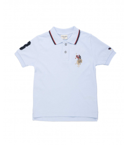 پولوشرت پسرانه یو اس پولو کیدز US Polo Kids کد 2013B1