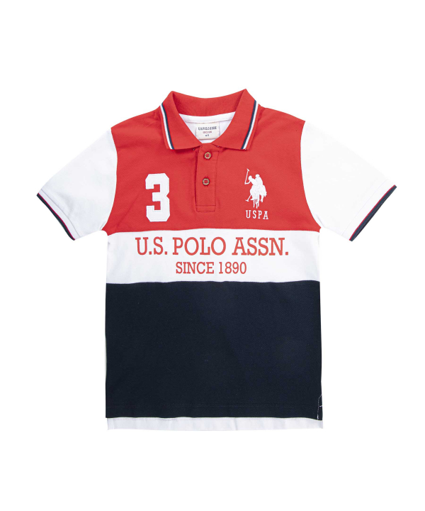 پولوشرت پسرانه یو اس پولو کیدز US Polo Kids کد 2013A8