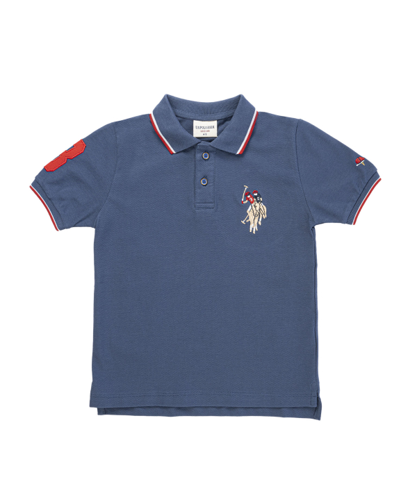 پولوشرت پسرانه یو اس پولو کیدز US Polo Kids کد 2013B1