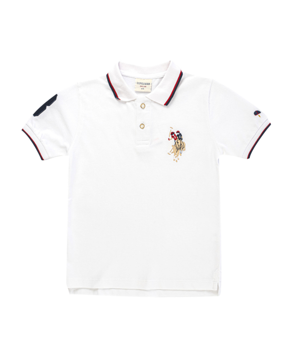 پولوشرت پسرانه یو اس پولو کیدز US Polo Kids کد 2013B1