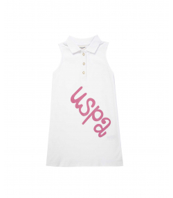 پیراهن دخترانه یو اس پولو کیدز US Polo Kids کد 6013A2