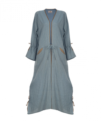 مانتو بلند نخی آیلار Aylar کد 0015