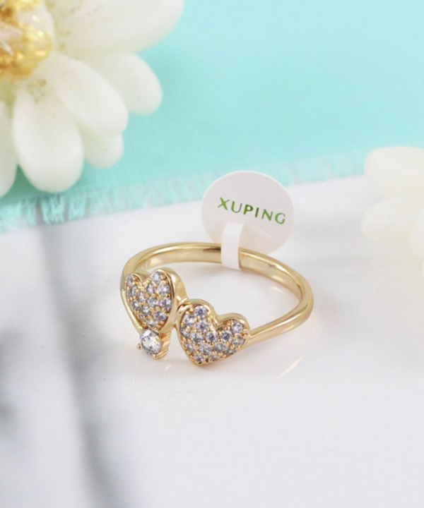 انگشتر زنانه ژوپینگ Xuping مدل قلب کد AAE-406