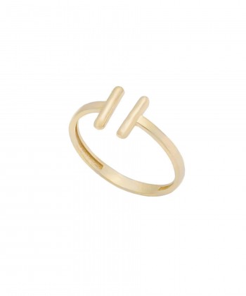 انگشتر دو خط کوچک کیا گالری Kia Gallery کد RMOH019