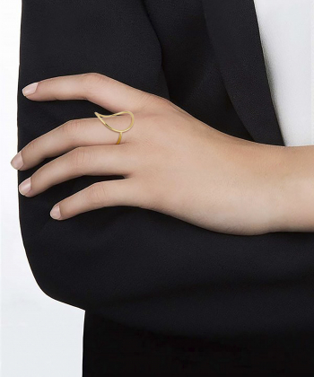 انگشتر زین باریک کیا گالری Kia Gallery کد RM288