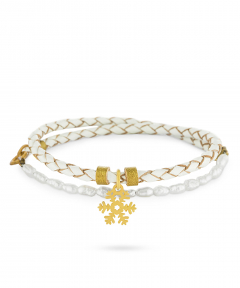 دستبند چرمی برف کیا گالری Kia Gallery کد BM297-3