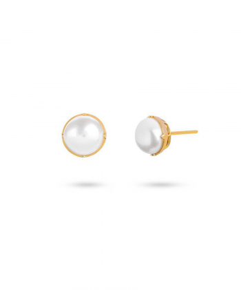 گوشواره کعب مروارید بزرگ کیا گالری Kia Gallery کد EM222