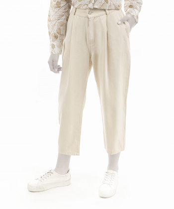 شلوار کتان زنانه آر ان اس مدل 11042057