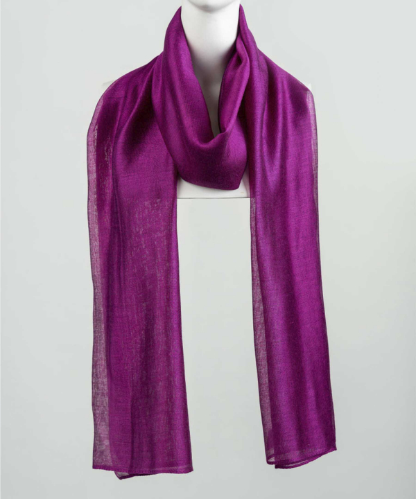 شال ابریشم زنانه نوولاشال Novella Shawl کد 55057
