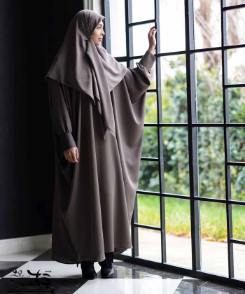 مانتو اسلامی حجاب برتر جباری مدل MP-HB-00901
