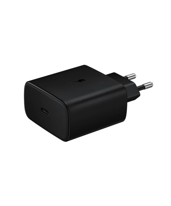 شارژر 45W سه پین سامسونگ مدل EP-T4510 به همراه کابل تبدیل Type-C to Type-C با گارانتی 6 ماهه شرکتی