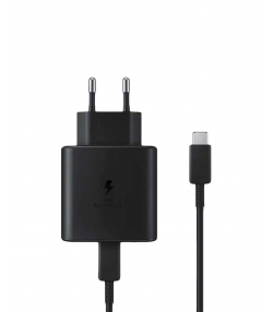 شارژر 45W سه پین سامسونگ مدل EP-T4510 به همراه کابل تبدیل Type-C to Type-C با گارانتی 6 ماهه شرکتی