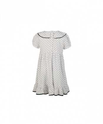 پیراهن دخترانه چین دار دایان Dayan مدل صدف