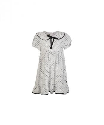 پیراهن دخترانه چین دار دایان Dayan مدل صدف