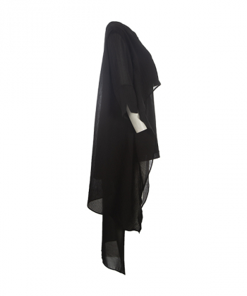 مانتو مجلسی مشکی سرژه Serge