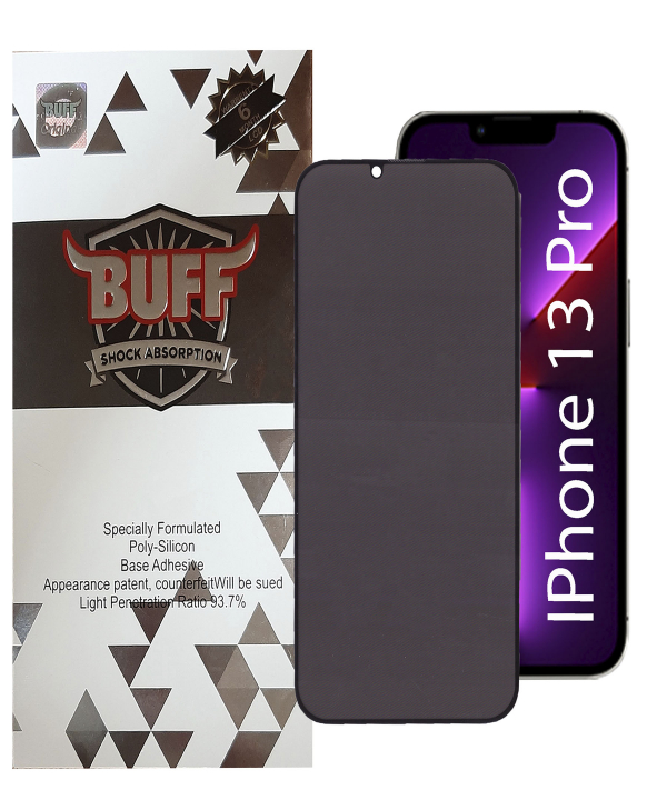 محافظ صفحه نمایش بوف مدل privacy مناسب برای گوشی موبایل اپل IPHONE 13 PRO با گارانتی 6 ماهه شرکتی