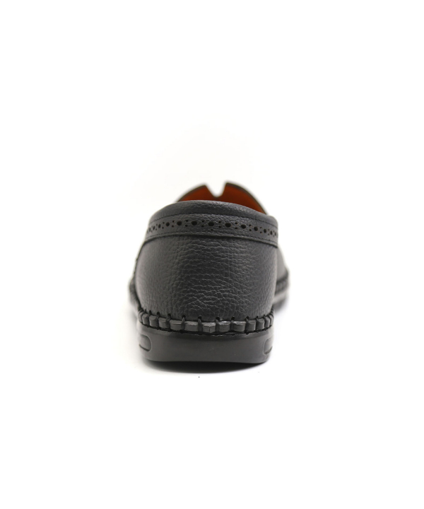 کفش کالج مردانه چرم طبیعی مستر چرم Mrcharm مدل mrc116-02