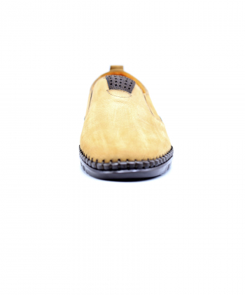 کفش چرم طبیعی مردانه مستر چرم Mrcharm مدل mrc116-09