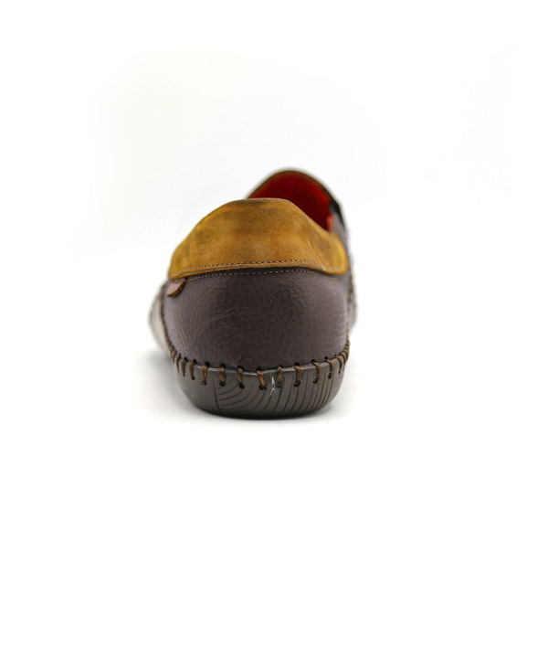 کفش کالج مردانه چرم طبیعی مستر چرم Mrcharm مدل mrc116-12