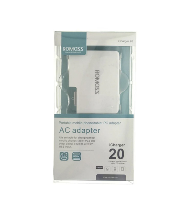 شارژر دیواری شارژ سریع 20 وات روموس Romoss مدل Icharger20