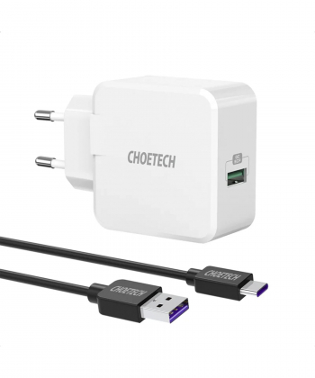 شارژر دیواری شارژ سریع 22.5 وات چویتک Choetech مدل Q5001