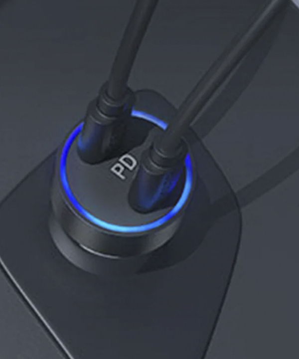 شارژر فندکی USB Type-C PD 36W چویتک Choetech مدل C0054