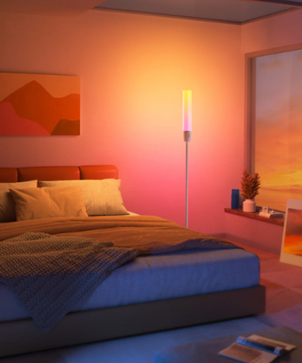 پنل روشنایی هوشمند گووی Govee مدل RGBICWW Cylinder Floor Lamp H6078