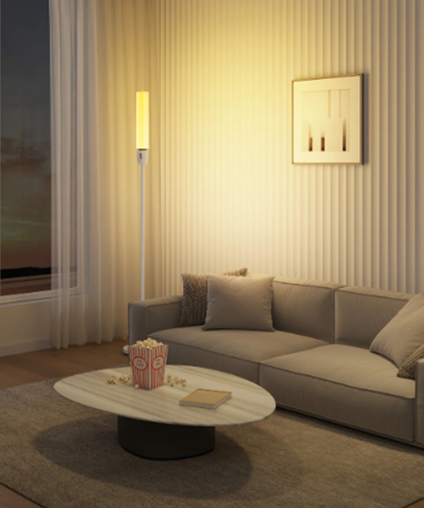 پنل روشنایی هوشمند گووی Govee مدل RGBICWW Cylinder Floor Lamp H6078