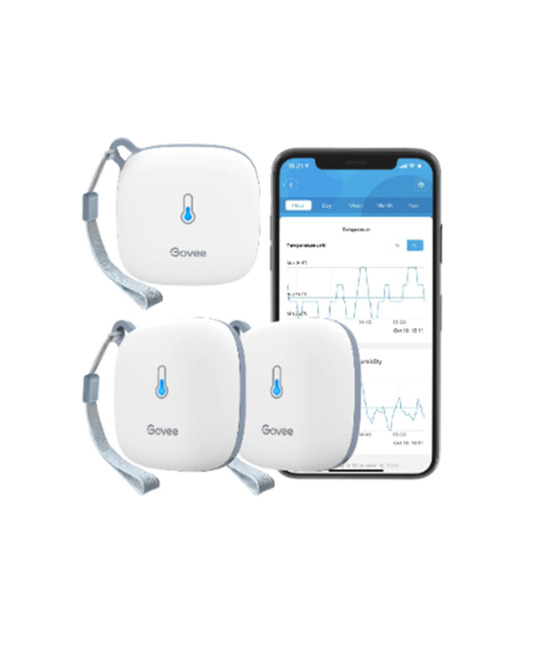 دماسنج و رطوبت‌سنج هوشمند گووی Govee مدل Wi-Fi Thermo-Hygrometer H5179
