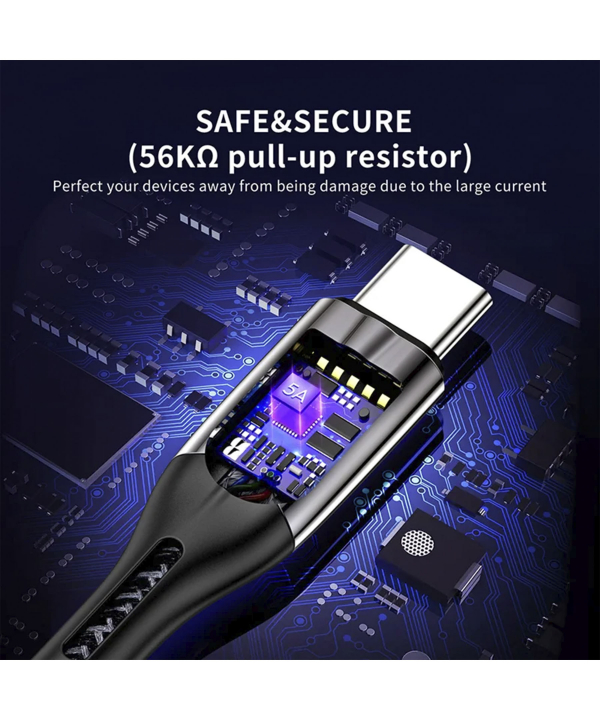 کابل 25 وات 5 آمپر USB A به USB C چویتک Choetech مدل AC0013