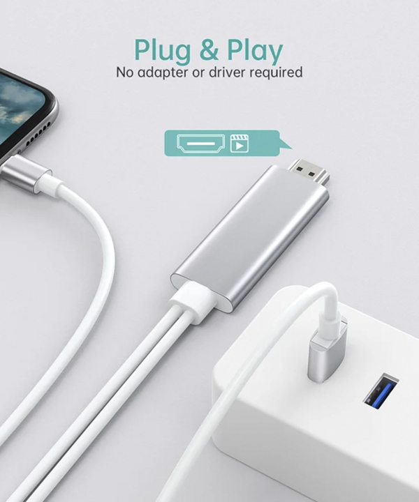 کابل آداپتور Lightning به HDMI چویتک Choetech HDTV مدل LH0020