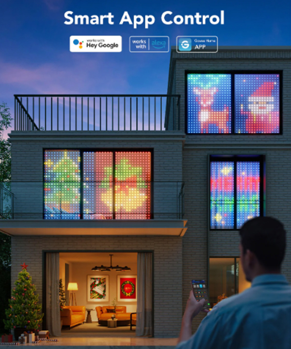 ریسه هوشمند پرده‌ای گووی Govee مدل Curtain Lights H70B1