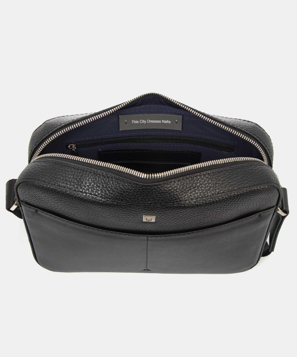 کیف کراس بادی چرم طبیعی چرم نفیس Nafis Leather مدل 4200018