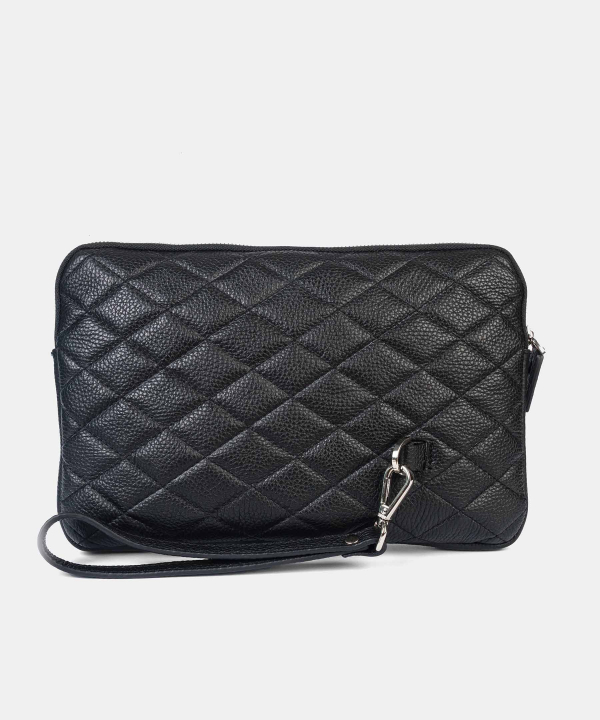 کیف کلاچ چرم طبیعی زنانه چرم نفیس Nafis Leather مدل 42000246