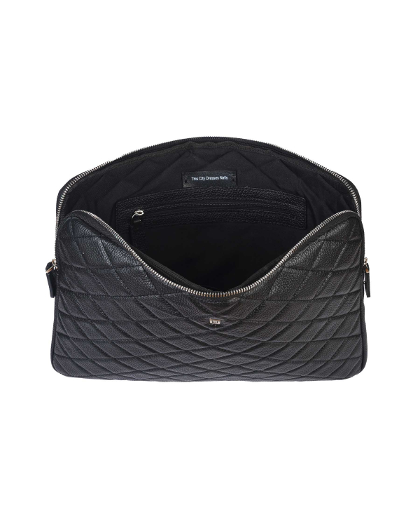 کیف کلاچ چرم طبیعی زنانه چرم نفیس Nafis Leather مدل 42000245