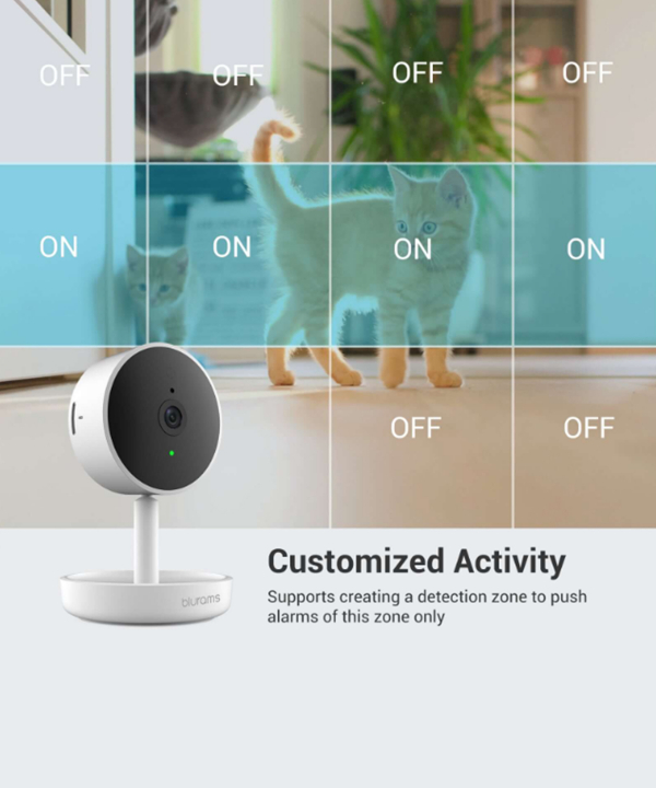 دوربین هوشمند بی‌‌سیم 2K بلورمز Blurams مدل Home Pro A10C