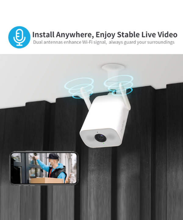 دوربین هوشمند بی‌‌سیم نورافکن 2K بلورمز Blurams مدل Outdoor Lite4 A22C