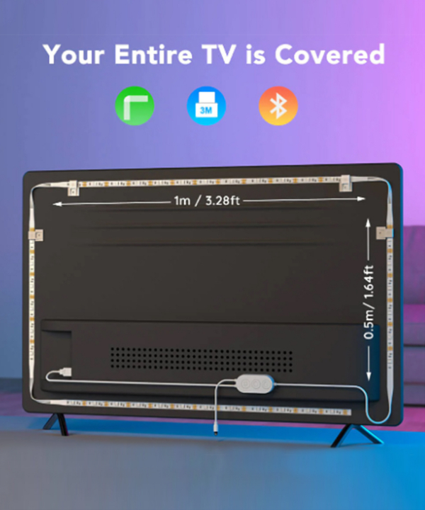 ریسه هوشمند تلویزیون 46-60 اینچ گووی GOVEE مدل TV LED Backlight H6179
