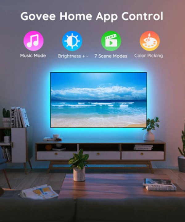 ریسه هوشمند تلویزیون 46-60 اینچ گووی GOVEE مدل TV LED Backlight H6179