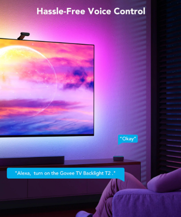 ریسه هوشمند تلویزیون 55-65 اینچ گووی Govee مدل Envisual TV Backlight T2 H605C